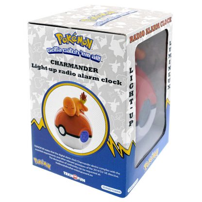 Pokemon Charmander Pokeball lamp alarm clock - Image 5