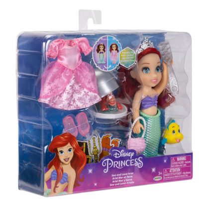 Disney The Little Mermaid Land and Sea Ariel doll 15cm - Image 6