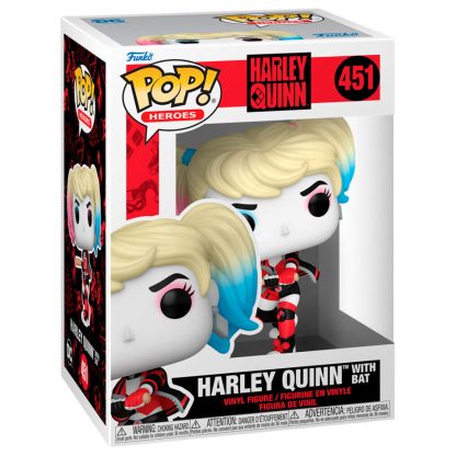 POP figure DC Comics Harley Quinn with Bat - Image 2