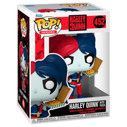 POP figure DC Comics Harley Quinn with Pizza - Image 2
