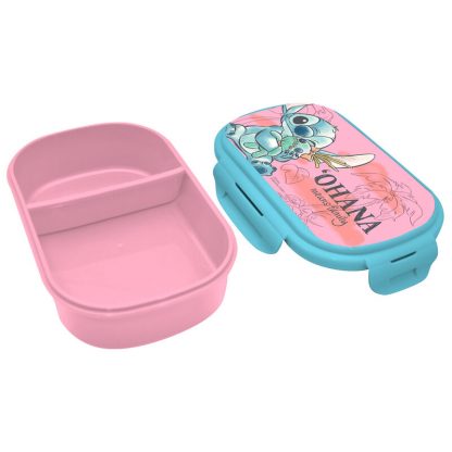 Disney Stitch lunch box + cutlery - Image 2
