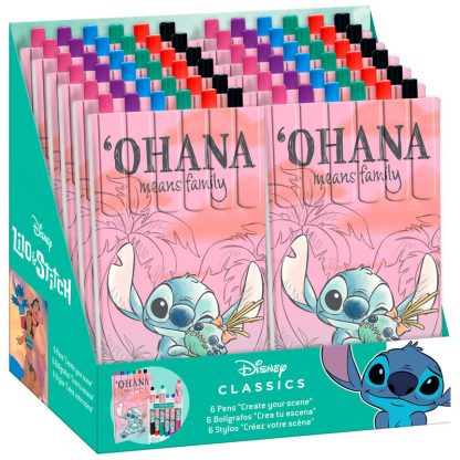 Disney Stitch blister 6 pens - Image 3