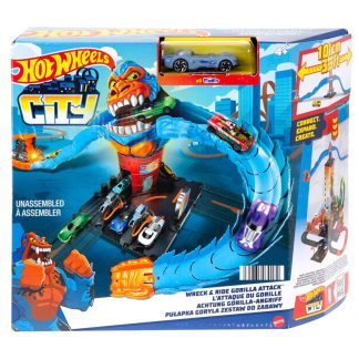 Hot Wheels City Wreck & Ride Gorilla Attack