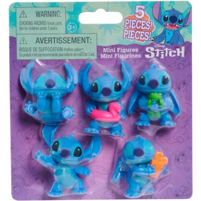 Disney Stitch set 5 figures - Image 2