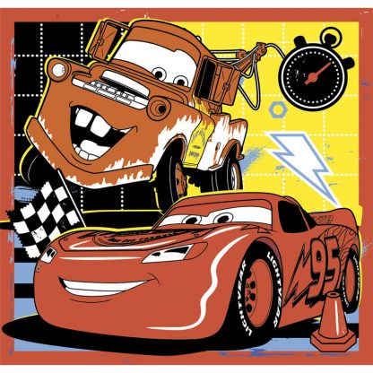 Disney Cars puzzle 3x48pcs - Image 2