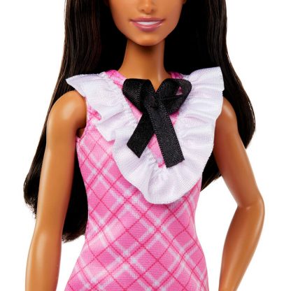 Barbie Fashionista Tartan Dress doll - Image 4