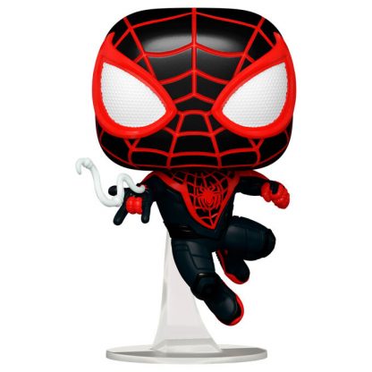 POP figure Marvel Spiderman 2 Miles Morales Upgraded Suit - Image 2