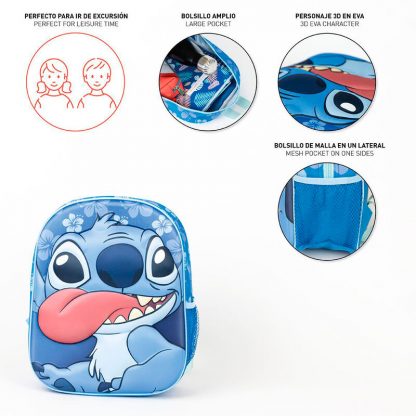 Disney Stitch 3D backpack 31cm - Image 4
