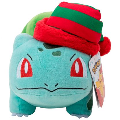 Pokemon Christmas Bulbasaur plush toy 20cm - Image 4