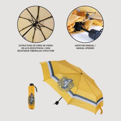 Harry Potter Hufflepuff manual folding umbrella - Image 4