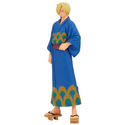 One Piece Grandline Series Wanokuni Yukata Silvers Sanji figure 17cm - Image 3