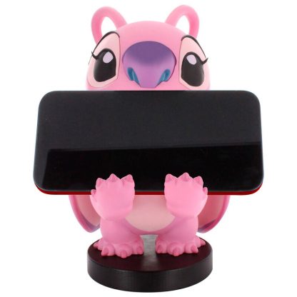 Disney Stitch Angel figure clamping bracket Cable guy 21cm - Image 6