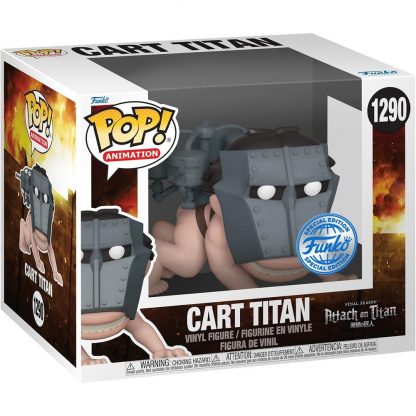 POP figure Super Attack On Titan Cart Titan Exclusive - Image 2