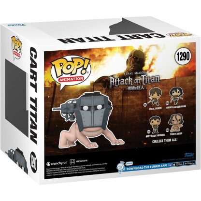POP figure Super Attack On Titan Cart Titan Exclusive - Image 3