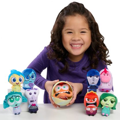 Disney Pixar Inside Out 2 assorted plush toy keychain surprise capsule - Image 2