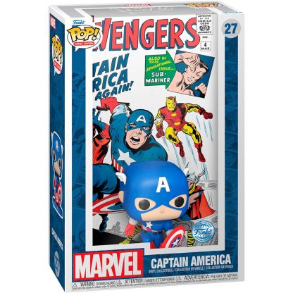 POP figure Comic Cover Marvel Avengers Captain America - Image 2