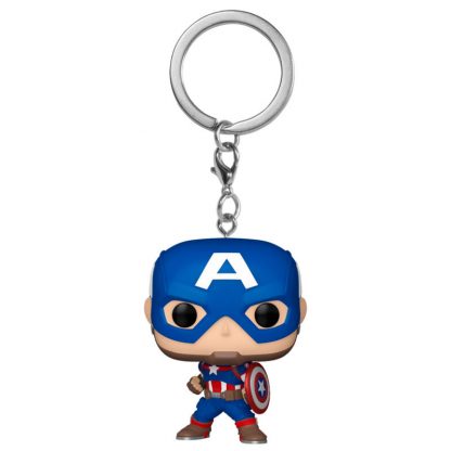 Pocket POP Keychain Marvel Captain America Classics - Image 2