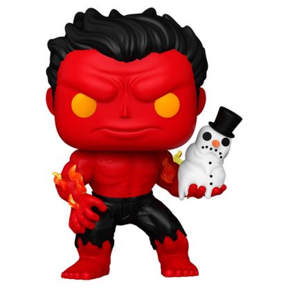 POP figure Marvel Red Hulk with Snowman - Image 2
