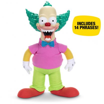 English The Simpsons Krusty The Clown Talking doll 44cm - Image 4