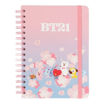 BT21 Sakura A5 notebook