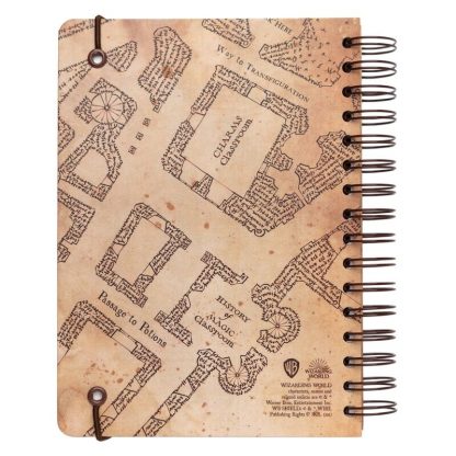 Harry Potter Marauders Map A5 notebook - Image 2
