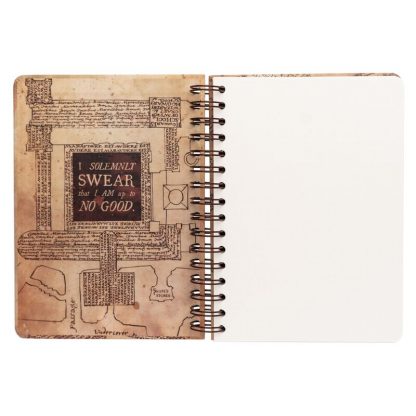 Harry Potter Marauders Map A5 notebook - Image 3
