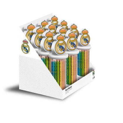 Real Madrid set 12 coloured pencils - Image 2