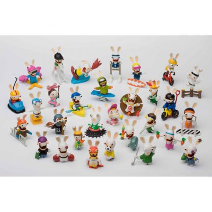 Display 30 Envelopes Rabbids invade the sports assorted figurine - Image 2