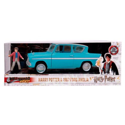 Harry Potter Ford Anglia car + Harry Potter figure set - Image 4