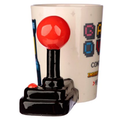 Game Over Joystick Arcade shaped handle mug - Image 3