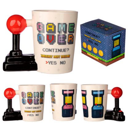 Game Over Joystick Arcade shaped handle mug - Image 5