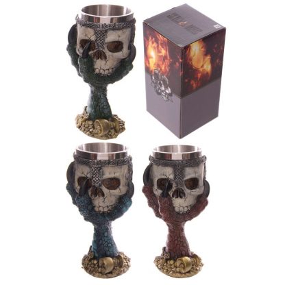 Dragons Claw and Warrior Skull assorted goblet - Image 5