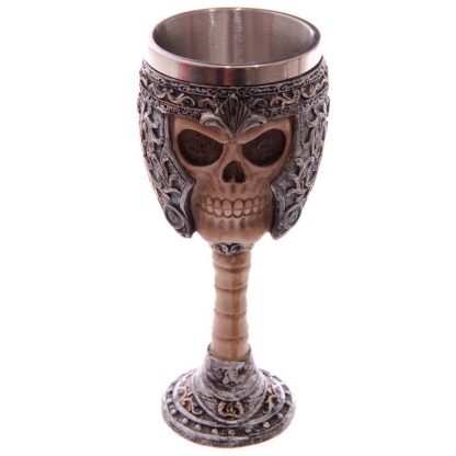 Skull Warrior Gothic goblet - Image 4