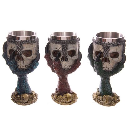 Dragons Claw and Warrior Skull assorted goblet - Image 6