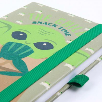 Stars Wars The Mandalorian Yoda Child A5 faux-leather notebook - Image 4