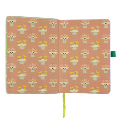 Stars Wars The Mandalorian Yoda Child A5 faux-leather notebook - Image 5