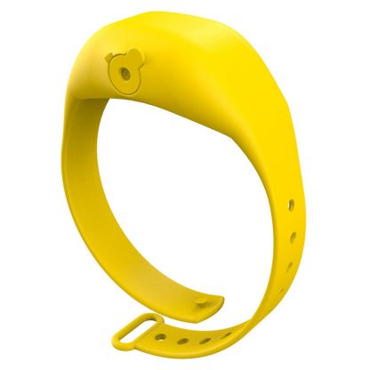 Yellow Adjustable Gel Dispenser Adult Bracelet - Image 3