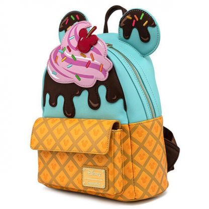 Loungefly Disney Mickey Minnie Ice Cream backpack - Image 3