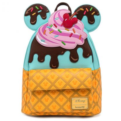 Loungefly Disney Mickey Minnie Ice Cream backpack - Image 4