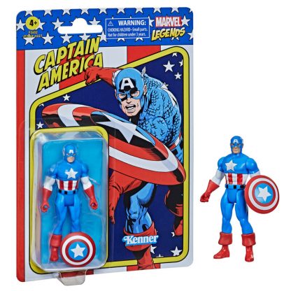 Marvel Captain America retro figure 9,5cm - Image 2