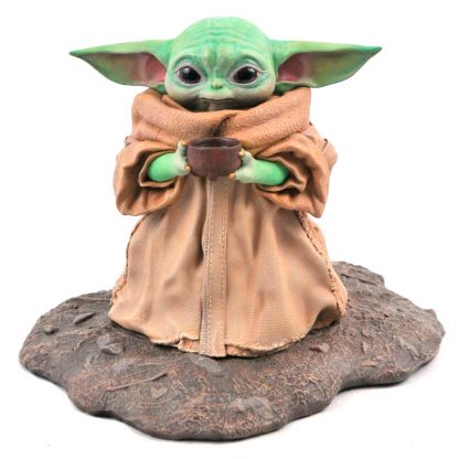 Star Wars The Mandalorian The Child Soup Premier Collection statue 17cm - Image 5