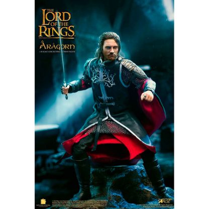 The Lord of the Rings Aragorn Deluxe Version Real Master figure 23cm - Image 6