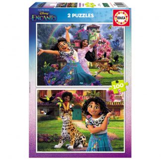 Disney Ecanto puzzle 2x100pcs