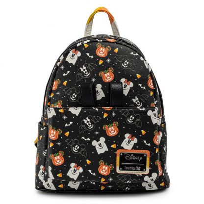 Loungefly Disney Mickey and minnie Spooky Halloween Backpack + headband set 27cm - Image 2
