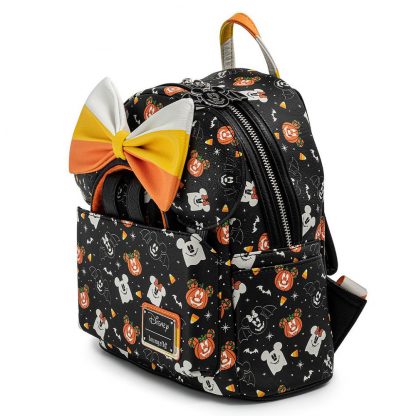Loungefly Disney Mickey and minnie Spooky Halloween Backpack + headband set 27cm - Image 5