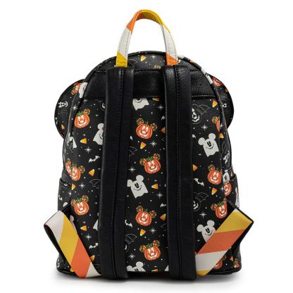 Loungefly Disney Mickey and minnie Spooky Halloween Backpack + headband set 27cm - Image 4