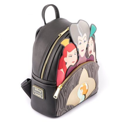 Loungefly Disney Cinderella Evil Stepmother and Stepsisters Villains backpack 26cm - Image 2