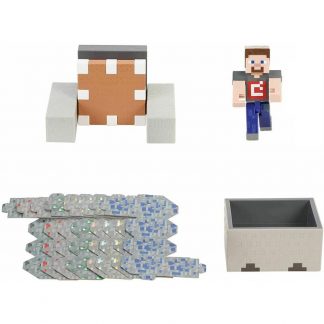 Minecraft Explosive Wagon Steve figure
