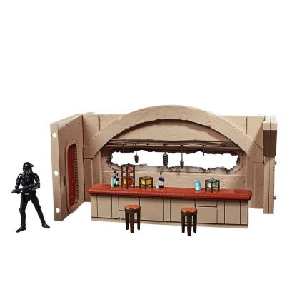 Star Wars Mandalorian Nevarro Cantina + Imperial Death Trooper figure set - Image 3