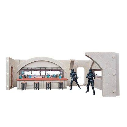 Star Wars Mandalorian Nevarro Cantina + Imperial Death Trooper figure set - Image 5